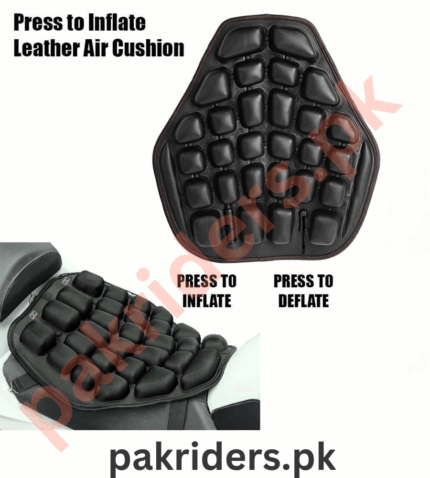 3D Air Cushion Motorcycle Seat Pad – Shock Absorbing & Pressure Relief Comfort