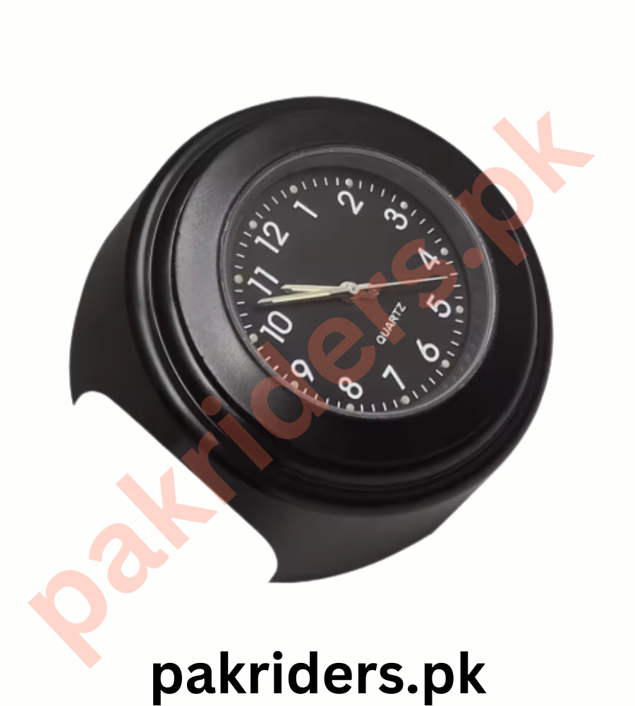 84 22-25mm Motorcycle Handlebar Mount Clock – Waterproof Luminous Quartz Watch - Image 2