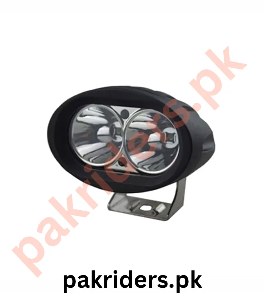 138 (40W) Oval Projector Fog Light – LED Auxiliary Spot Light for Bullet, Off-Road & Universal Bikes - Image 1